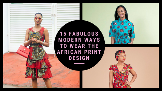 15 Fabulous Modern Ways to Wear The African Print Design