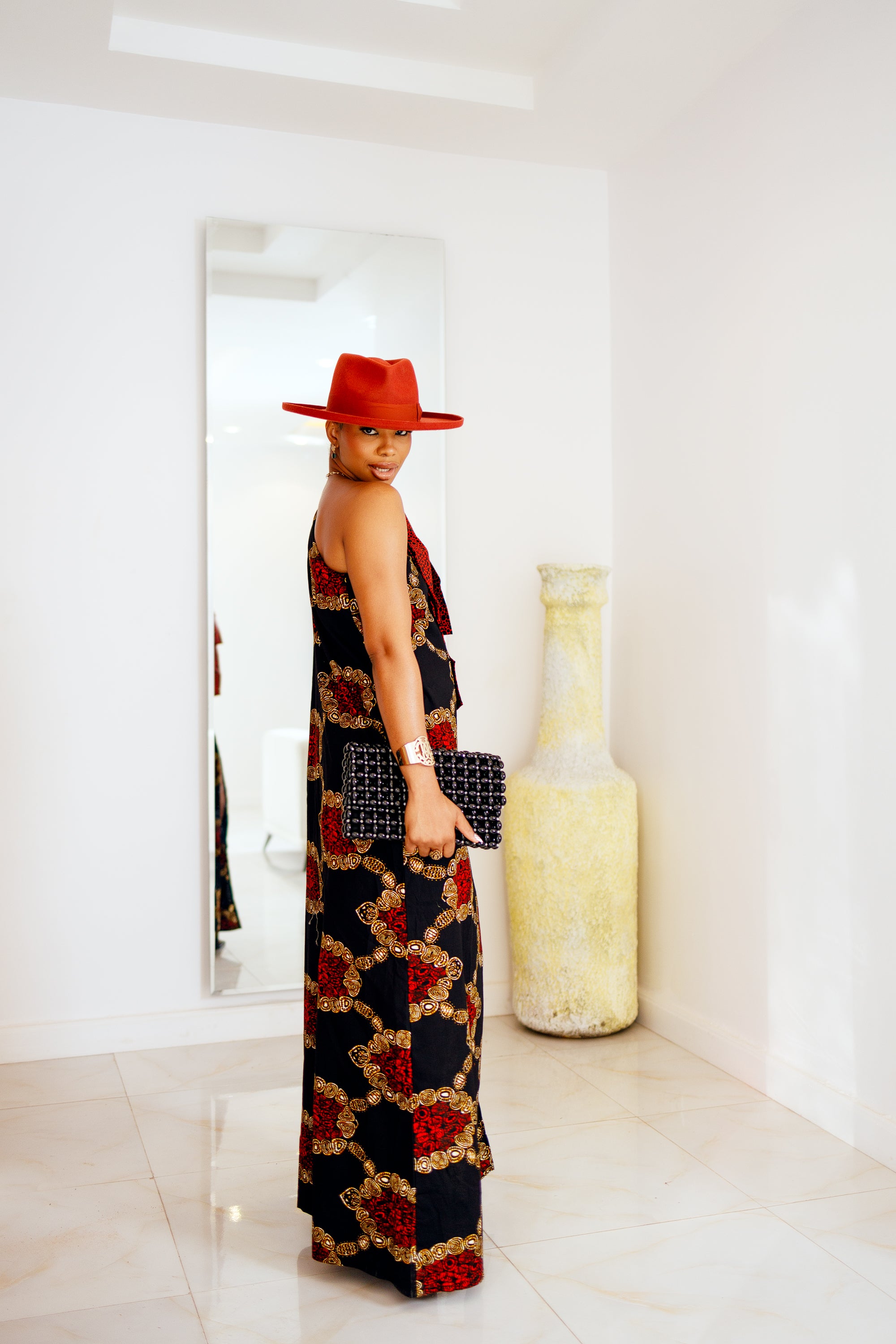 Safara African Print dress VS 2