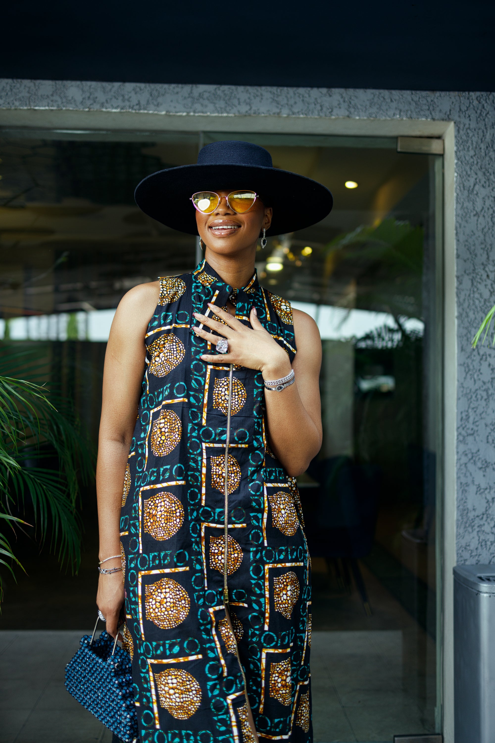 Chizoh African Print dress