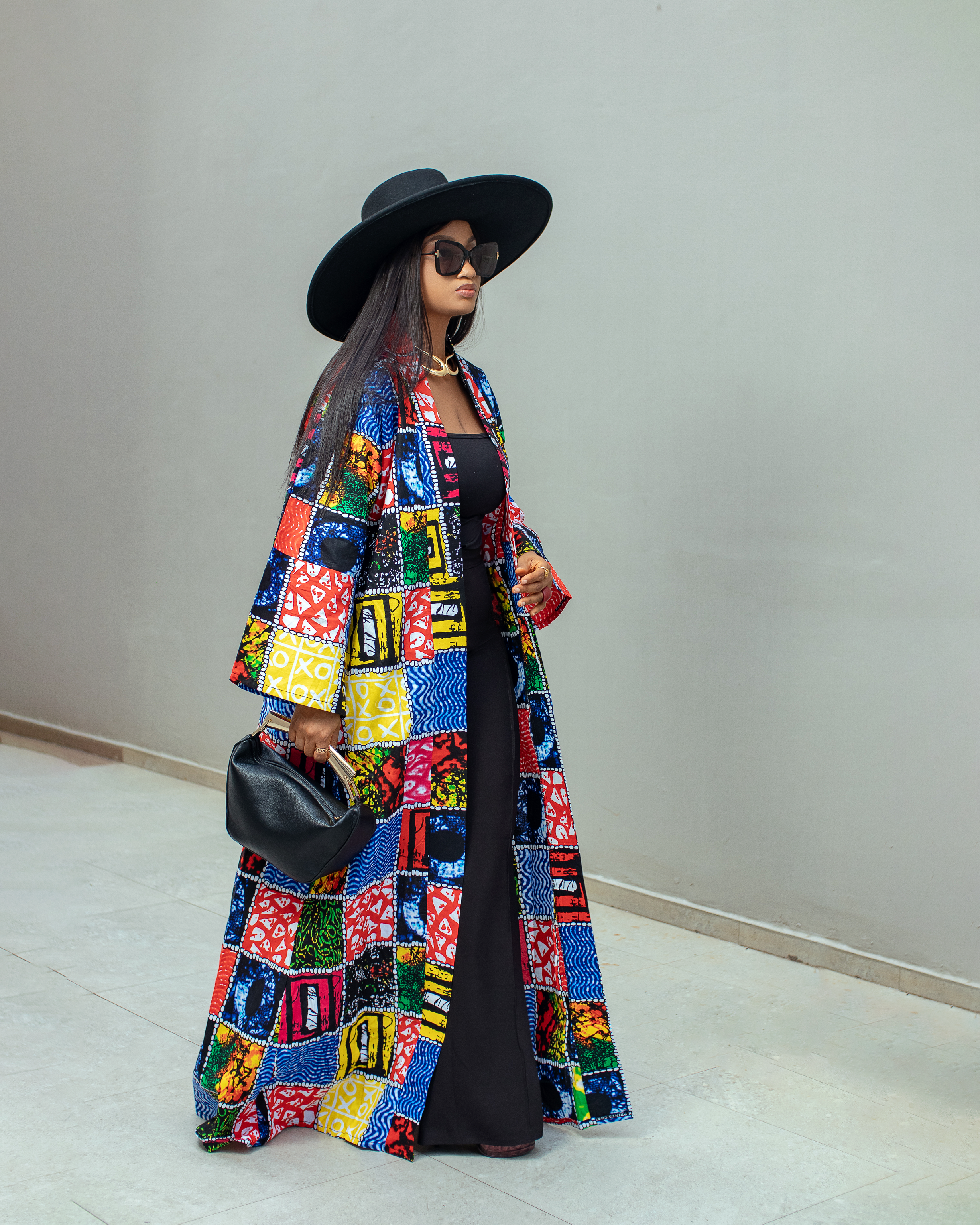 KIMI African Print Kimono