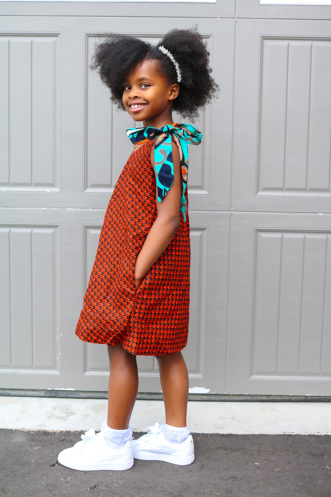 Elota little girls dress (Look 1)