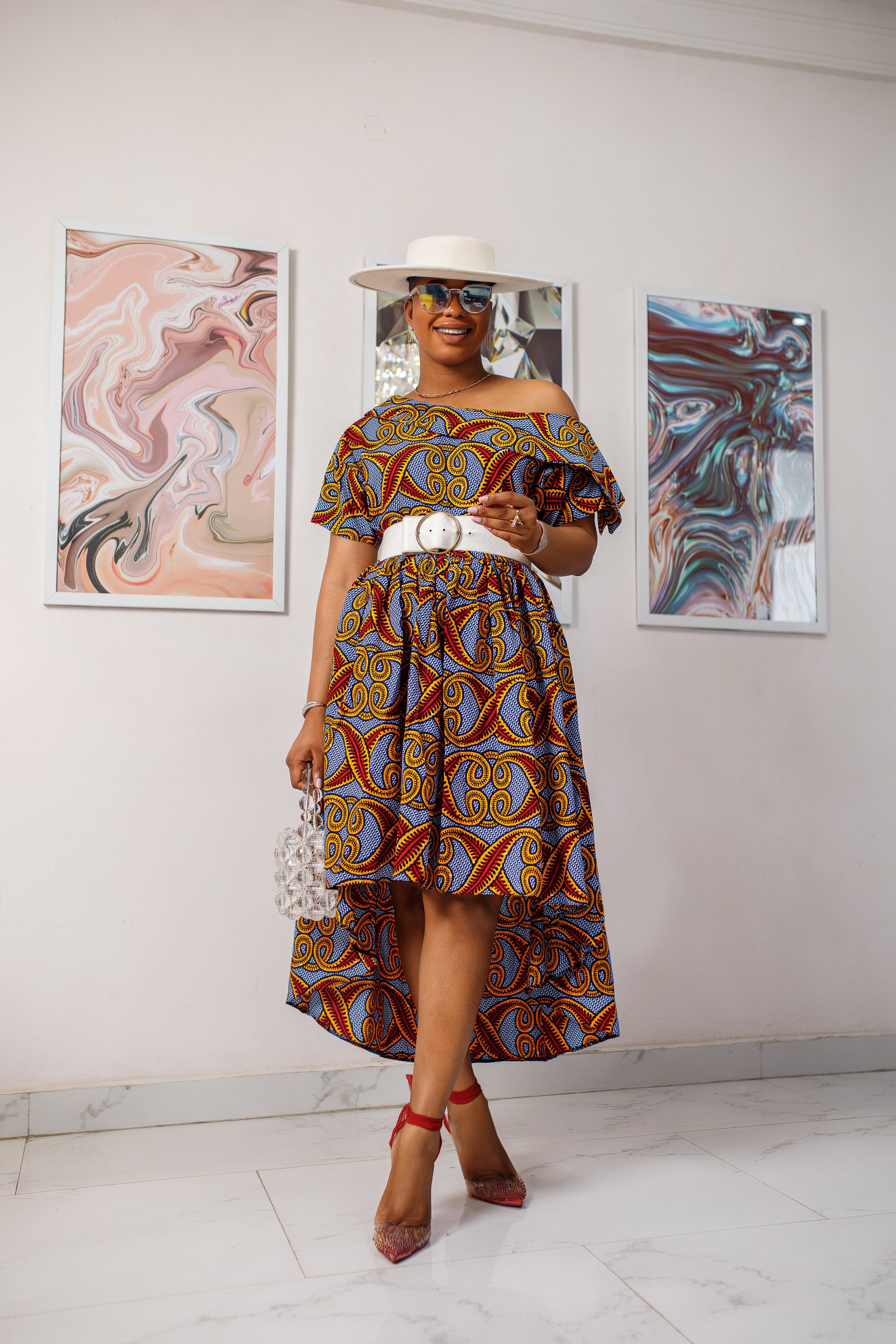 TENI hi-lo dress (FINAL SALE)