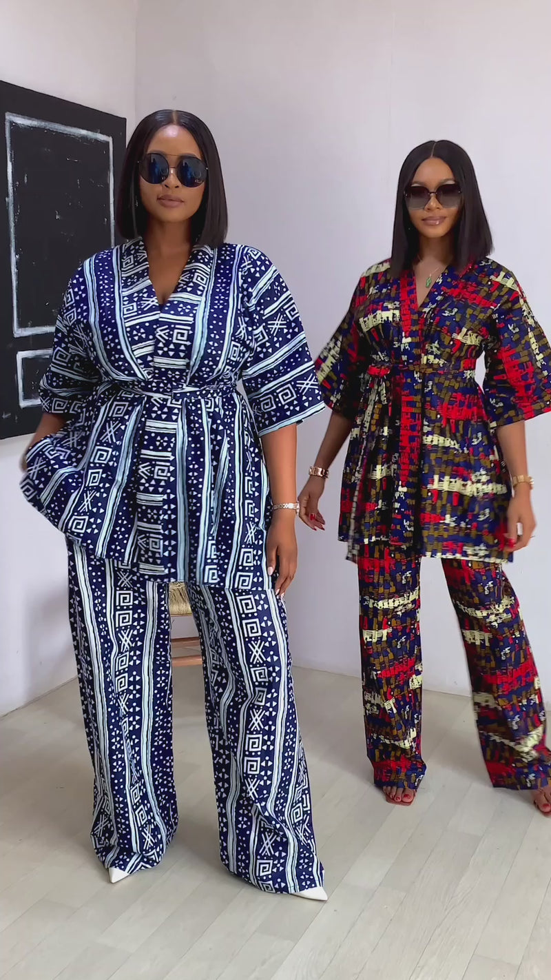 Kaima Kimono & Pant set